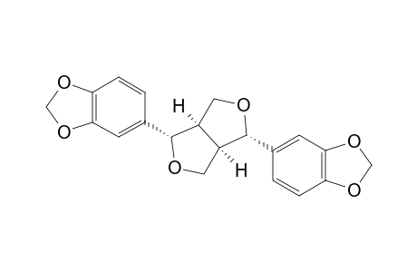 (+/-)-2,6-BIS-(1,3-BENZODIOXOL-5-YL)-3,7-DIOXABICYCLO-[3.3.0]-OCTANE;[(+/-)-SESAMIN]