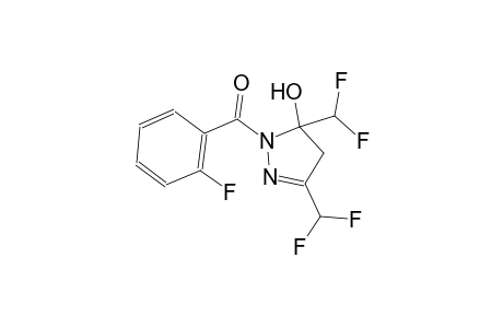 3,5-bis(difluoromethyl)-1-(2-fluorobenzoyl)-4,5-dihydro-1H-pyrazol-5-ol