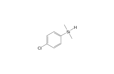 (p-CHLOROPHENYL)DIMETHYLSILANE