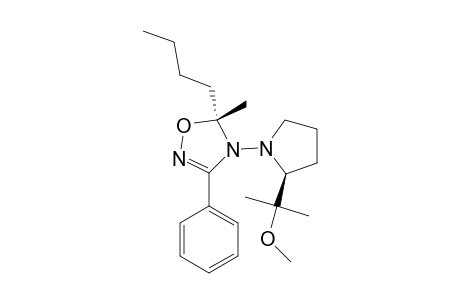 (2'S,5R)-(-)-5-BUTYL-4-[2-(1-METHOXY-1-METHYLETHYL)-TETRAHYDRO-1H-1-PYRROLYL]-5-METHYL-3-PHENYL-4,5-DIHYDRO-1,2,4-OXADIAZOLE