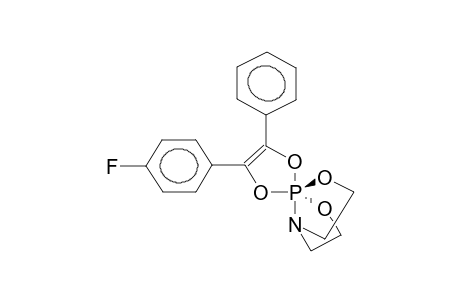 [1-PHENYL-2-(4-FLUOROPHENYL)ETHYNEDIOXY](N,O-DIMETHYLENEAMINOOXY)(N,O'-DIMETHYLENEAMINOOXY)PHOSPHORANE