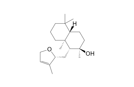 (1R,2R,4aS,8aS)-2,5,5,8a-tetramethyl-1-[[(2R)-3-methyl-2,5-dihydrofuran-2-yl]methyl]-3,4,4a,6,7,8-hexahydro-1H-naphthalen-2-ol