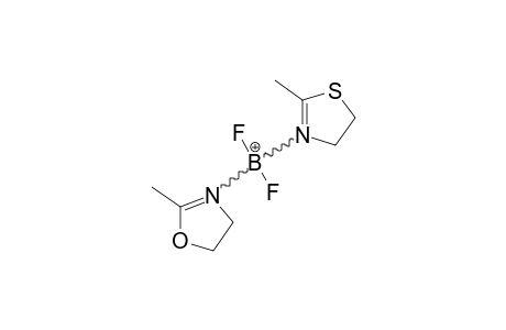 (2-METHYL-2-OXAZOLINE)-(2-METHYL-2-THIAZOLINE)-DIFLUORO-BORON-CATION