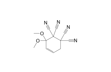 3,3-DIMETHOXY-4,4-DICYANO-5,5-DIMETHOXYCARBONYL-CYCLOHEXENE