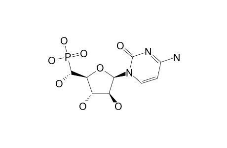 [1'-((5'S)-HYDROXY-BETA-D-ARABINO-PENTA-1',4'-FURANOSYL)-CYTOSYL]-5'-PHOSPHONIC-ACID