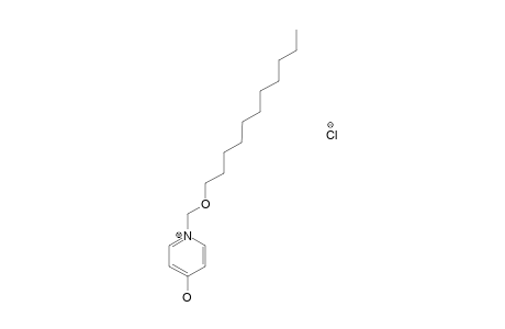 4-HYDROXY-1-UNDECYLOXYMETHYL-PYRIDINIUM-CHLORIDE