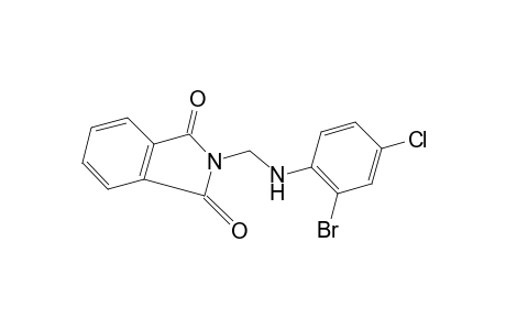 N-[(2-BROMO-4-CHLOROANILINO)METHYL]PHTHALIMIDE