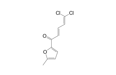 5-(5-METHYL-2-FURYL)-1,1-DICHLORO-1,3-PENTADIEN-5-ONE