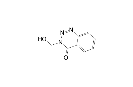 1,2,3-Benzotriazin-4(3H)-one, 3-(hydroxymethyl)-