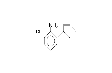 2-Chloro-6-(2-cyclopenten-1-yl)-aniline