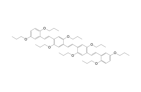 1,2-bis[4'-(2'',5''-Dipropoxystyryl)-2',5'-dipropoxyphenyl]ethene