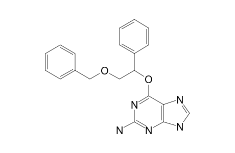 O6-[2-(BENZYLOXY)-1-PHENYLETHYL]-GUANINE