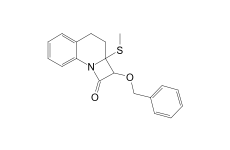 2-BENZYLOXY-2,2A,3,4-TETRAHYDRO-2A-METHYLTHIO-1H-AZETO-[1,2-A]-QUINOLIN-1-ONE