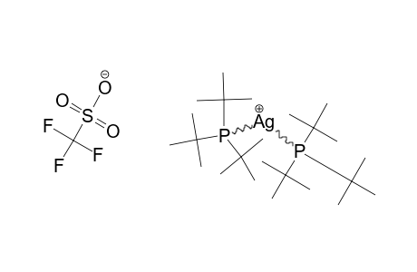 BIS-[TRIS-(TERT.-BUTYL)-PHOSPHINE]-SILVER-TRIFLUOROMETHANSULFONATE