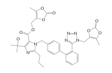 #10;(5-METHYL-2-OXO-1,3-DIOXOLEN-4-YL)-METHYL-4-(1-HYDROXY-1-METHYLETHYL)-2-PROPYL-1-[2'-[1-(5-METHYL-2-OXO-1,3-DIOXOLEN-4-YL)-METHYL-1H-TETRAZOL-5-YL]-