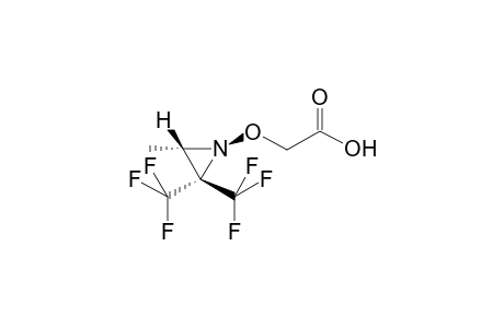 TRANS-1-CARBOXYMETHOXY-2-METHYL-3,3-BIS(TRIFLUOROMETHYL)AZIRIDINE