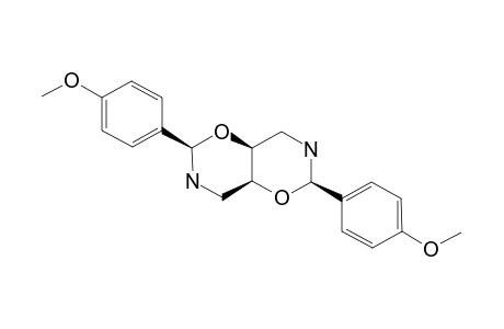 2,6-BIS-(PARA-ANISYL)-CIS-1,5-DIOXA-3,7-DIAZADECALIN