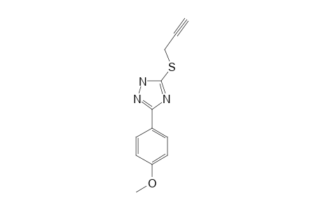 3-(PARA-METHOXYPHENYL)-5-(PROP-2-YNYLTHIO)-1H-1,2,4-TRIAZOLE