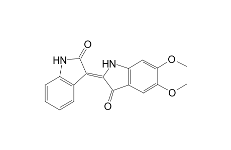 (3Z)-1,3-Dihydro-3-(1,3-dihydro-5,6-dimethoxy-3-oxo-2H-indol-2-ylidene)-2H-indol-2-one