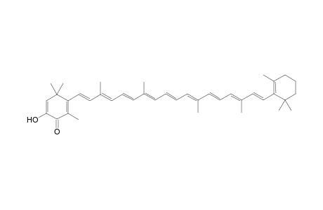 .beta.,.beta.-Caroten-4-one, 2,3-didehydro-3-hydroxy-