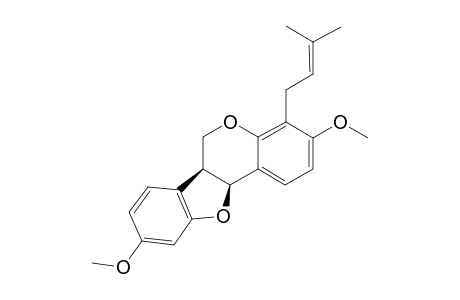 5'-DEPRENYLDIMETHYLERYBRAEDIN-C;BITUCARPIN-A