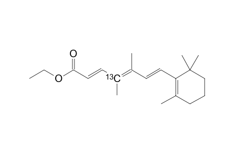 ETHYL-[4-(13)C]-4,5-DIMETHYL-7-(2',6',6'-TRIMETHYL-1'-CYCLOHEXEN-1'-YL)-2,4,6-HEPTATRIENOATE