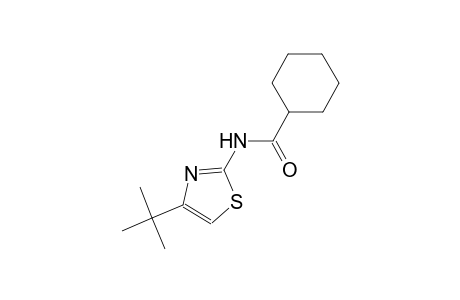 N-(4-tert-butyl-1,3-thiazol-2-yl)cyclohexanecarboxamide