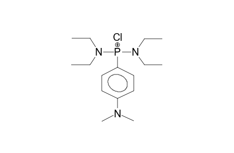 N,N,N',N'-TETRAETHYL(PARA-DIMETHYLAMINOPHENYL)CHLORODIAMINOPHOSPHONIUMCATION