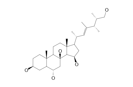 CERTONARDOSTEROL-I;(E)-(24S,25R)-23,24-DIMETHYL-5-ALPHA-CHOLEST-22-ENE-3-BETA,6-ALPHA,8-BETA,15-BETA,26-PENTOL