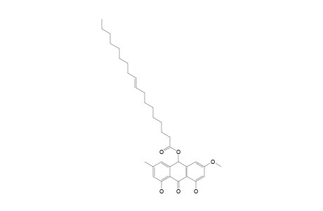 REVANDCHINONE-1;1,8-DIHYDROXY-3-METHYL-6-METHOXY-9(10H)-ANTHRACENONE-10-OXYOLEATE