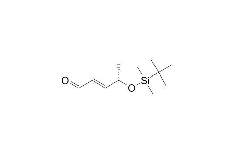 (4-S,2-E)-4-TERT.-BUTYLDIMETHYLSILYLOXY-2-PENTENAL