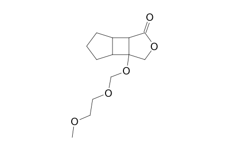 2-(2-Methoxyethoxymethoxy)-4-oxatricyclo[5.3.0.0(2,6)]decan-5-one