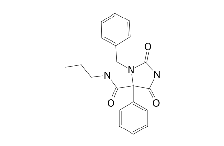 1-BENZYL-5-PHENYL-5-PROPYLCARBAMOYLHYDANTOIN