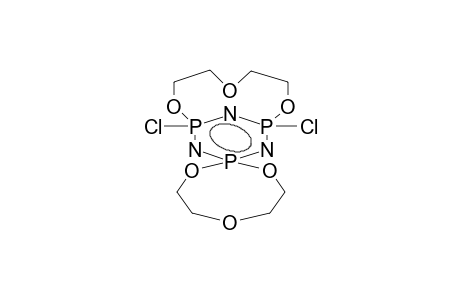 2,4;6,6-BIS(3-OXA-1,5-PENTYLENEDIOXY)DICHLOROCYCLOTRIPHOSPHAZATRIENE