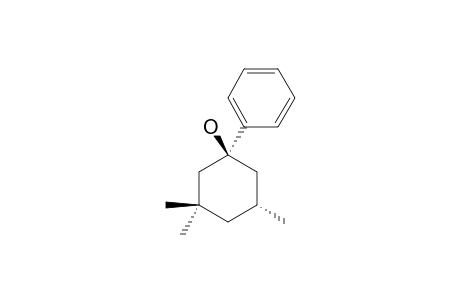 1A-HYDROXY-3,3,5E-TRIMETHYL-1E-PHENYLCYCLOHEXANE