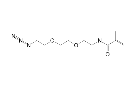 N-[2-[2-(2-AZIDOETHOXY)-ETHOXY]-ETHYL]-METHACRYLAMIDE;AZMA