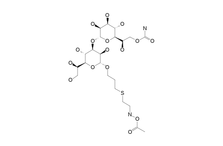 3-(2-AMMONIUMETHYLTHIO)-PROPYL_(7-O-CARBAMOYL-L-GLYCERO-ALPHA-D-MANNO-HEPTOPYRANOSYL)-(1->3)-L-GLYCERO-BETA-D-MANNO-HEPTOPYRANOSIDE