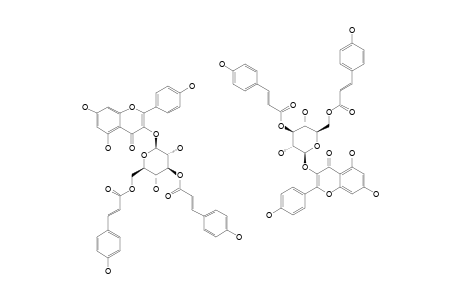 STENOPALUSTROSIDE-C/D;KAEMPFEROL-3-O-(3''-O-Z/E-PARA-COUMAROYL)-(6''-O-E/Z-PARA-COUMAROYL)-BETA-D-GLUCOPYRANOSIDE