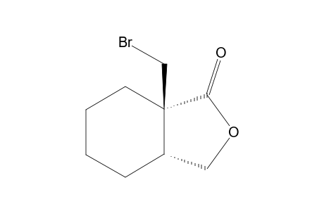 (3ARS,7ARS)-7A-BROMOMETHYL-PERHYDRO-ISOBENZOFURANONE