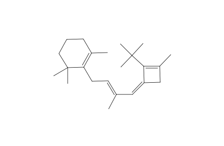 (3Z)-2-TERT.-BUTYL-1-METHYL-3-[(2E)-2-METHYL-4-(2,6,6-TRIMETHYLCYCLOHEX-1-EN-1-YL)-BUT-2-ENYLIDENE]-CYCLOBUT-1-ENE