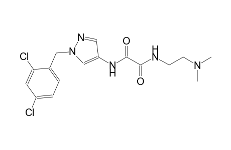 ethanediamide, N~1~-[1-[(2,4-dichlorophenyl)methyl]-1H-pyrazol-4-yl]-N~2~-[2-(dimethylamino)ethyl]-