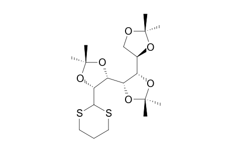 2,3:4,5:6,7-TRI-O-ISOPROPYLIDENE-D-GLYCERO-D-IDO-HEPTOSE-TRIMETHYLENE-DITHIOACETAL