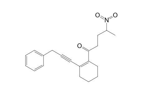 4-NITRO-1-[2'-(3''-PHENYLPROP-1''-YNYL)-CYCLOHEX-1'-EN-1'-YL]-PENTAN-1-ONE