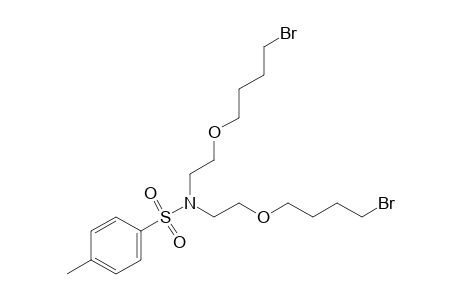 N,N-bis[2-(4-bromobutoxy)ethyl]-p-toluenesulfonamide