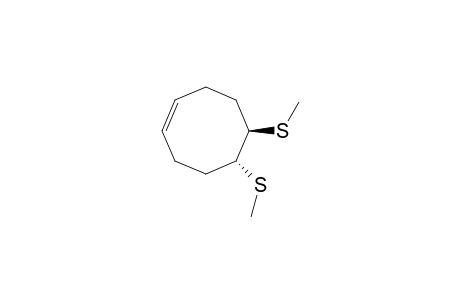 TRANS-5,6-BIS-(METHYLTHIO)-CYCLOOCT-1-ENE