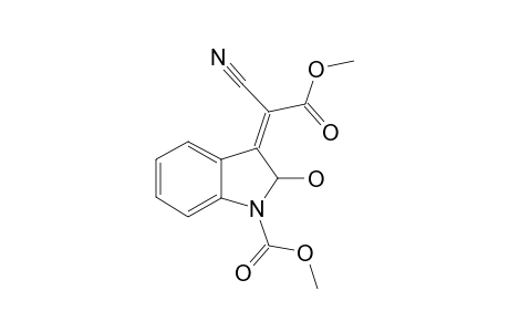 METHYL-Z-1-CARBOMETHOXY-2-HYDROXY-3-INDOLINYLIDENECYANOACETATE