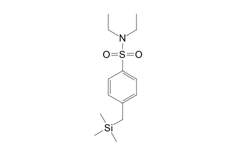 N,N-Diethyl-4-trimethylsilylmethylbenzenesulfonamide