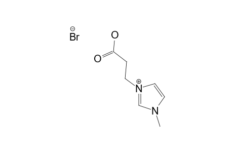 1-(2-CARBOXYETHYL)-3-METHYL-IMIDAZOLIUM-BrOMIDE