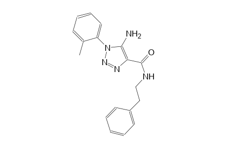 1H-1,2,3-triazole-4-carboxamide, 5-amino-1-(2-methylphenyl)-N-(2-phenylethyl)-