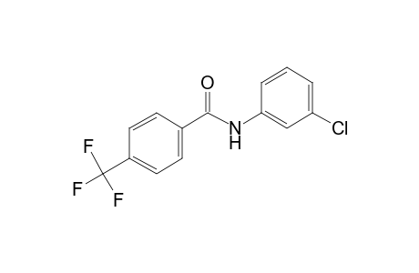 Benzamide, N-(3-chlorophenyl)-4-trifluoromethyl-